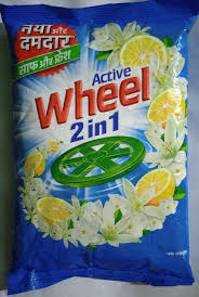 Wheel detergent powder